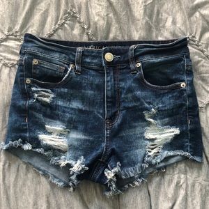 american eagle jean shorts